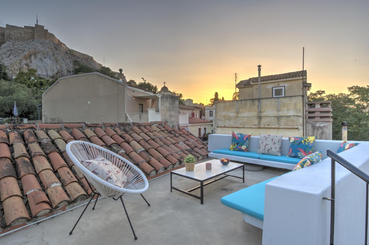 Aria Plaka Residence Atenas Exterior foto