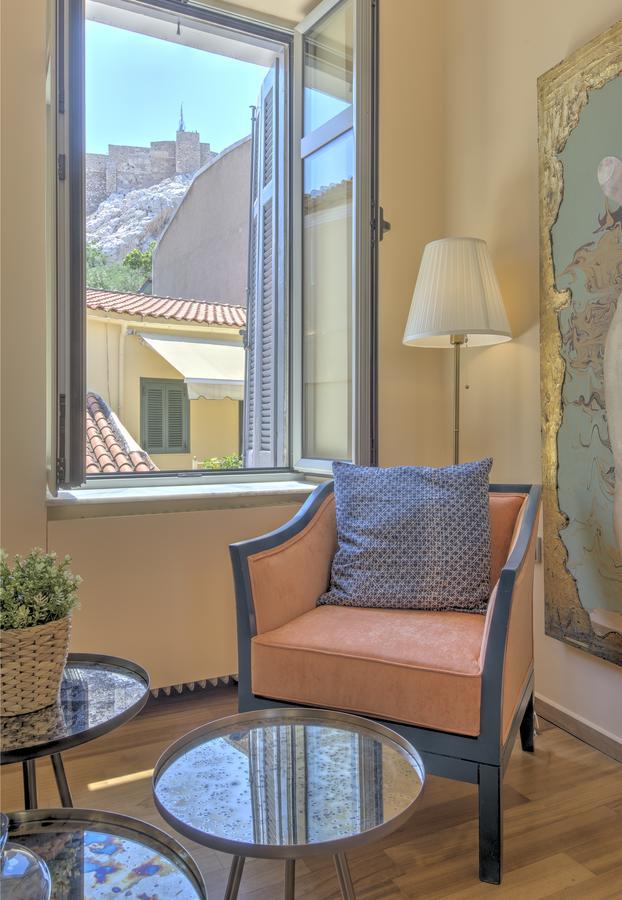 Aria Plaka Residence Atenas Exterior foto