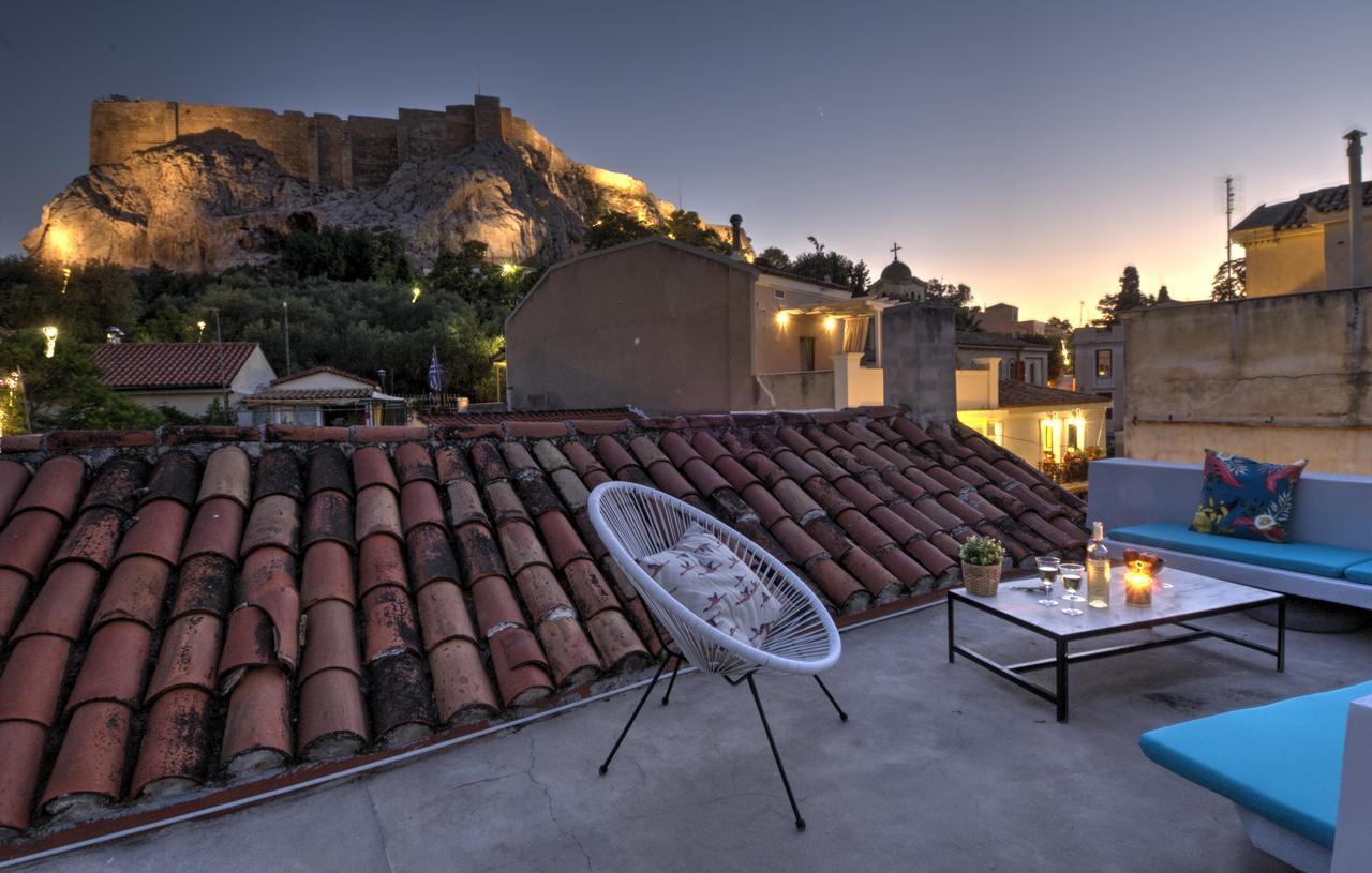 Aria Plaka Residence Atenas Exterior foto