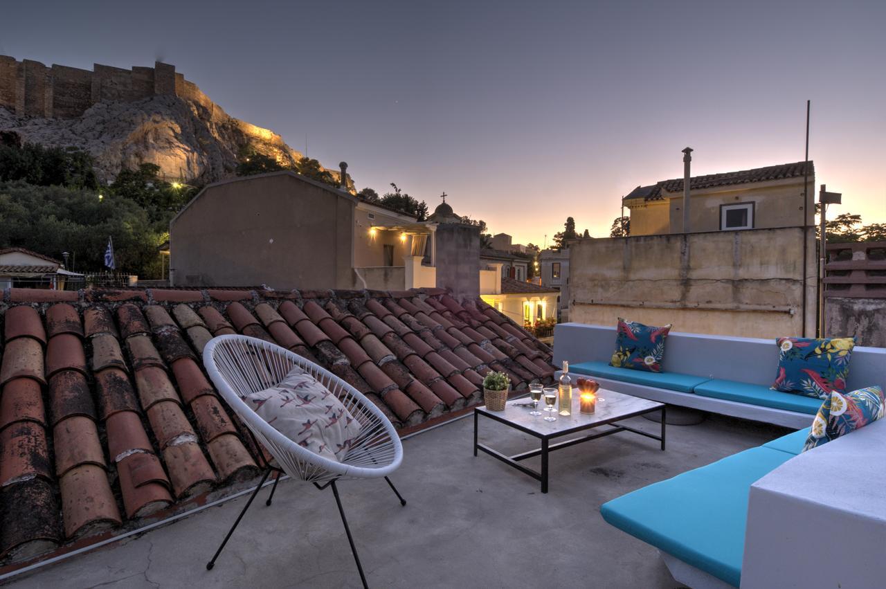 Aria Plaka Residence Atenas Exterior foto